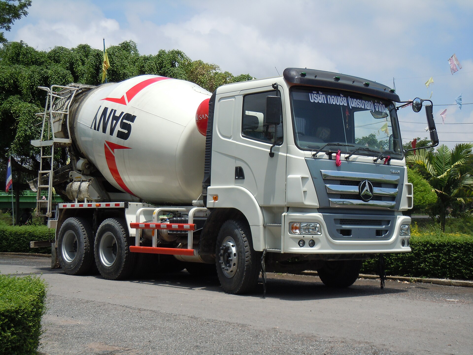 Sany SY306C 6 kuub betonmixer truck
